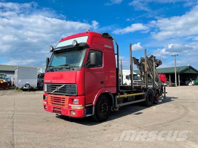 Volvo FH12.420 woodtransporter,crane ESSEL 6x2 vin 871 Nákladné vozidlá na prepravu dreva