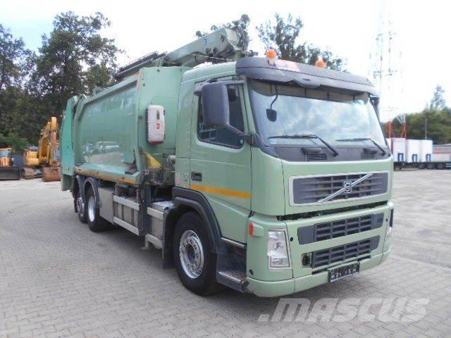 Volvo FM300 6X2, HIAB 144 HYPRO Komunal KFZ Smetiarske vozidlá