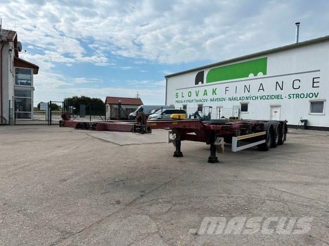 Wielton trailer for containers vin 636 Skeletové návesy