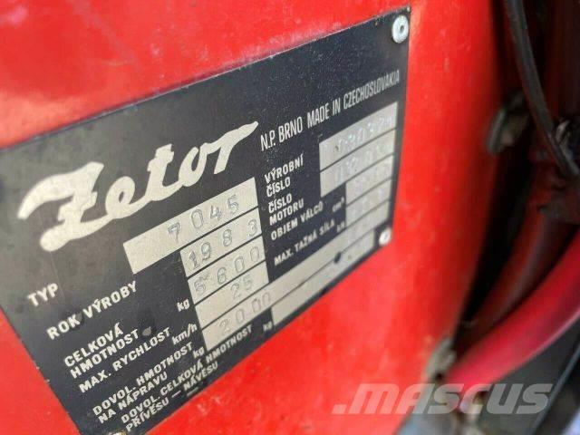Zetor 7245 4x4 snowblower, Schneefräse vin 924 Ďalšie nákladné vozidlá