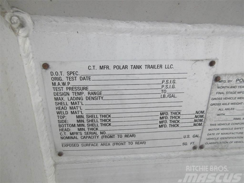 Polar 8400 GALLON CRUDE TANKER AIR RIDE WITH PUMP 200 BB Cisternové prívesy