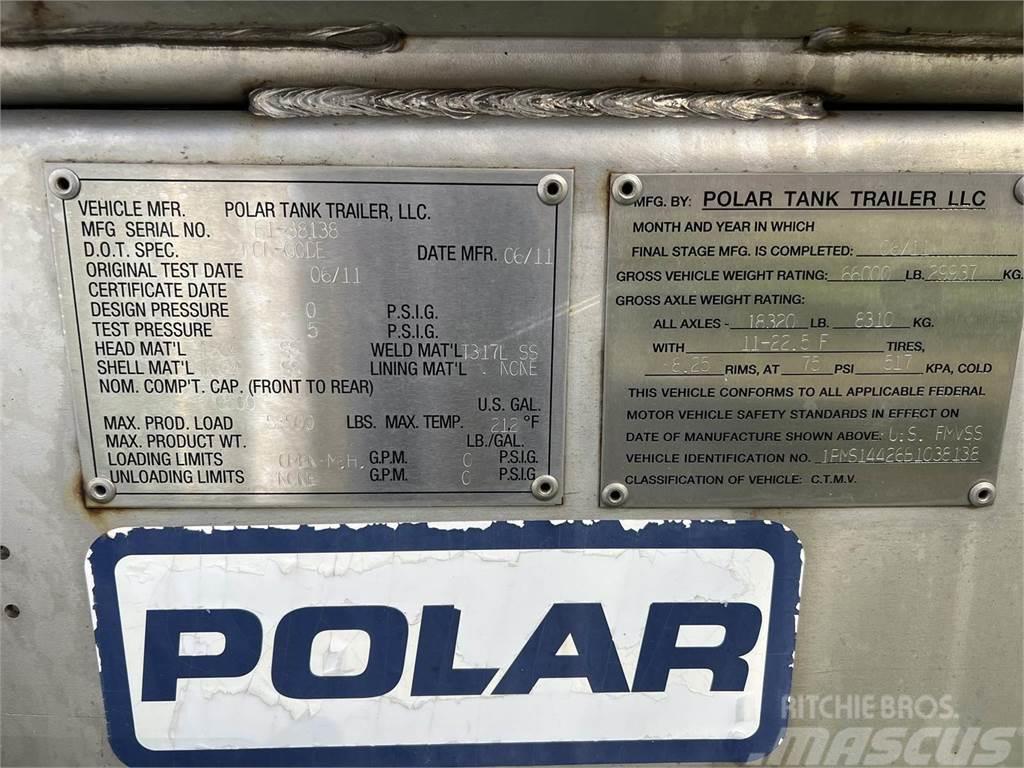 Polar STAINLESS STEEL PUMP- 6500GAL Cisternové prívesy