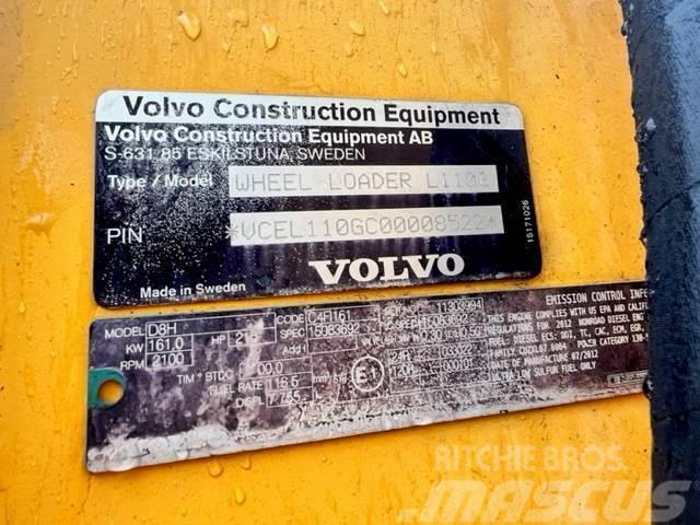 Volvo L110G Kolesové nakladače