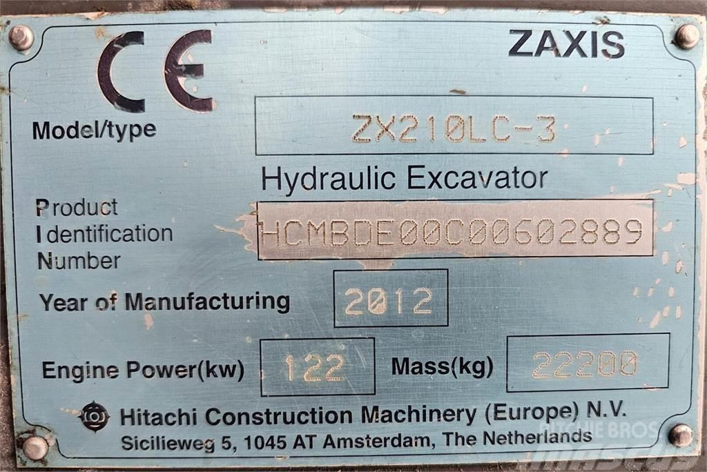 Hitachi ZX210LC-3 Pásové rýpadlá