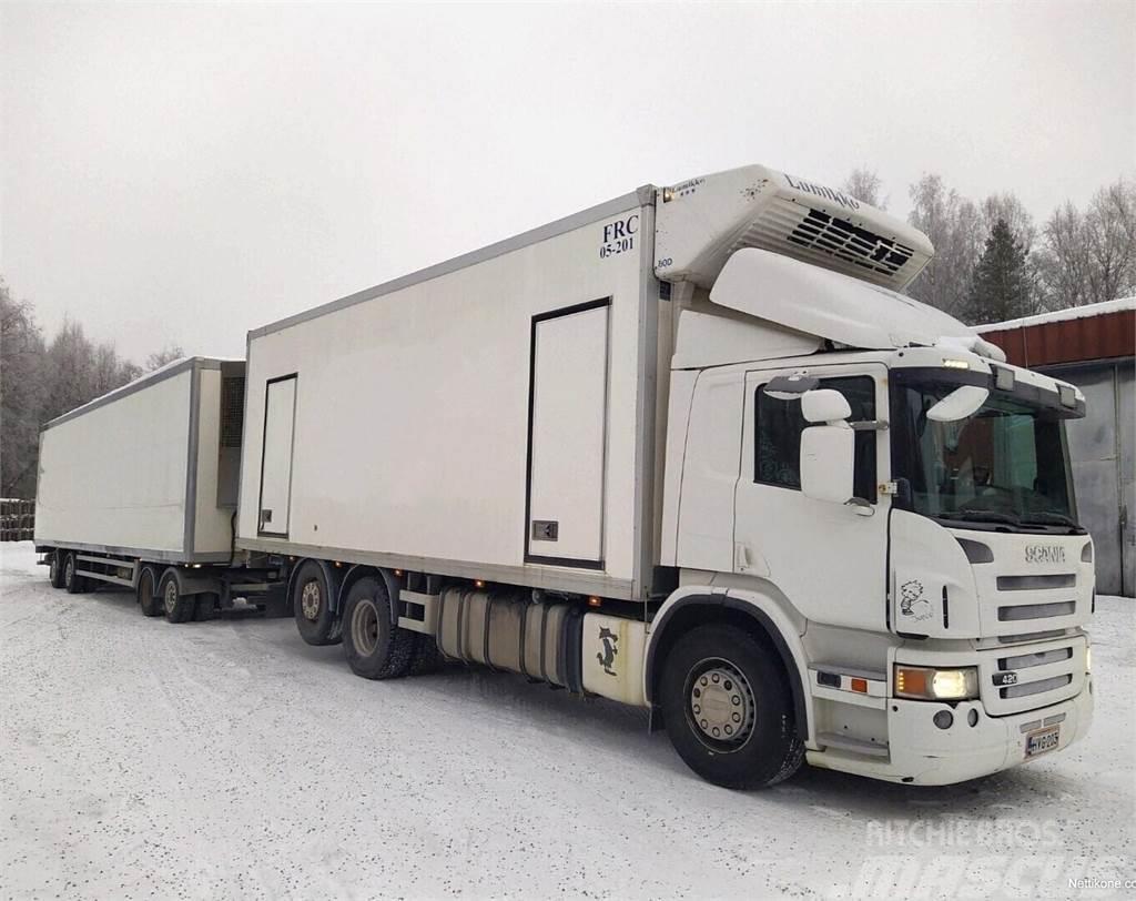 Scania P420 kylmäkoriyhdistelmä 6x2 Chladiarenské nákladné vozidlá