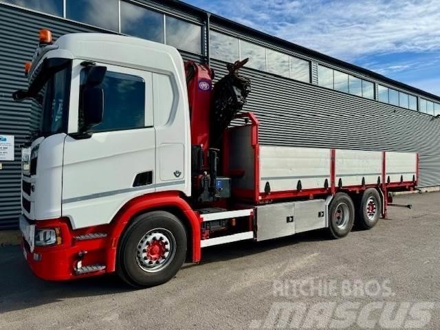 Scania R520 6X2 HMF3220-K8 Autožeriavy, hydraulické ruky
