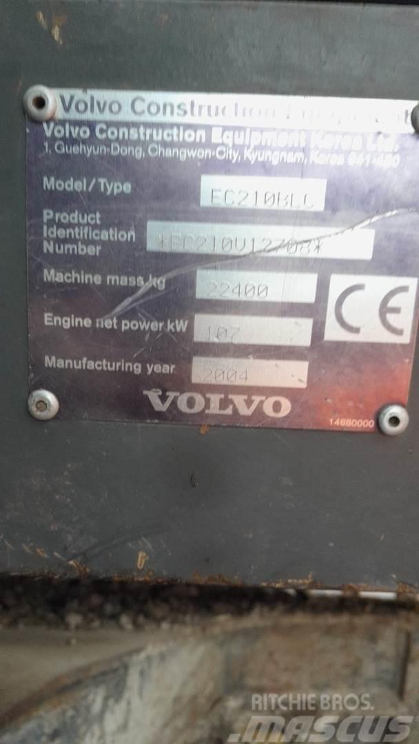 Volvo EC210BLC Pásové rýpadlá