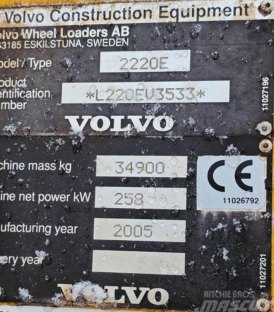Volvo L220E Kolesové nakladače