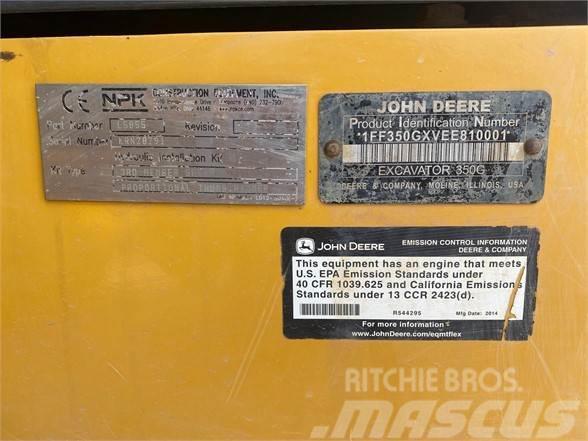 John Deere 350G LC Pásové rýpadlá