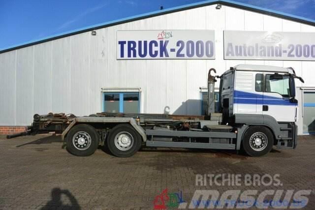 MAN TGA 26.480 Palift 15t. NL Retarder Deutscher LKW Hook lift trucks