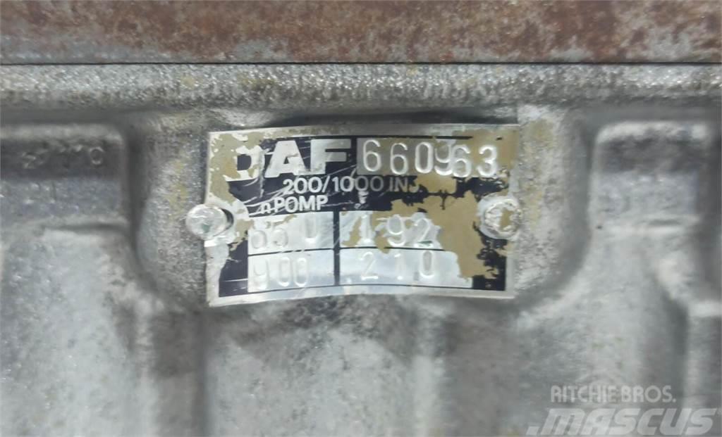 DAF /Tipo: DKS1160E Bomba Injetora Daf D0826LF08;D0826 Náhradné diely nezaradené