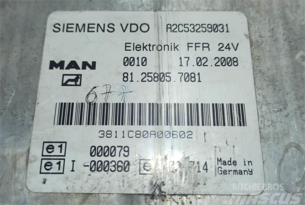 MAN /Tipo: FFR Unidade de Controlo FFR4 STEP10 Man 812 Elektronika