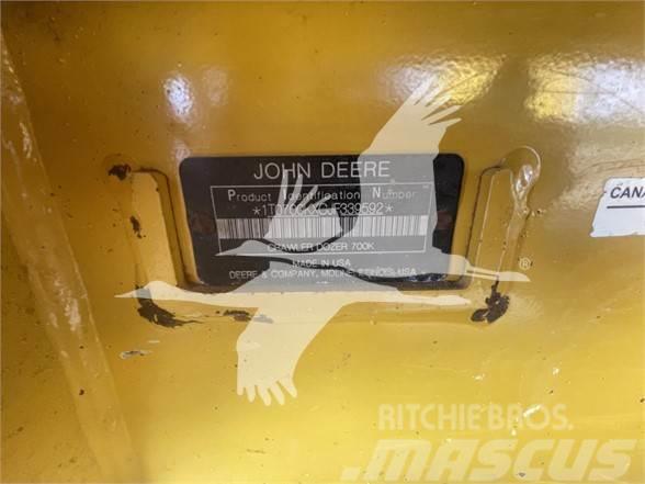 John Deere 700K Pásové dozéry
