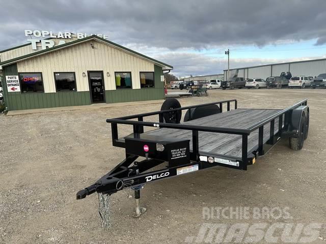  Delco 77x18' Tandem Pipe Top With Straight Deck an Other trailers