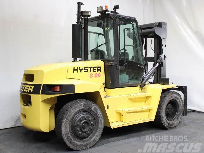 Hyster H 8.00 XM Dieselové vozíky