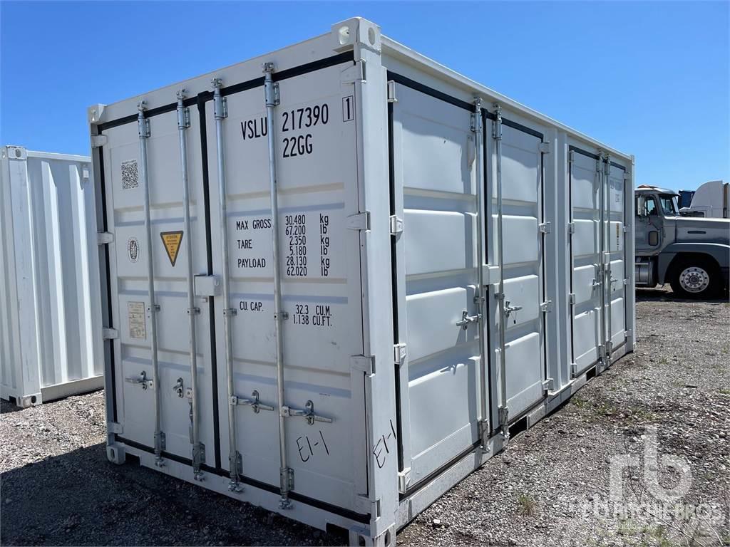  20 ft One-Way Multi-Door Obytné kontajnery
