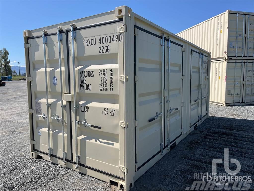  20 ft One-Way Multi-Door Obytné kontajnery