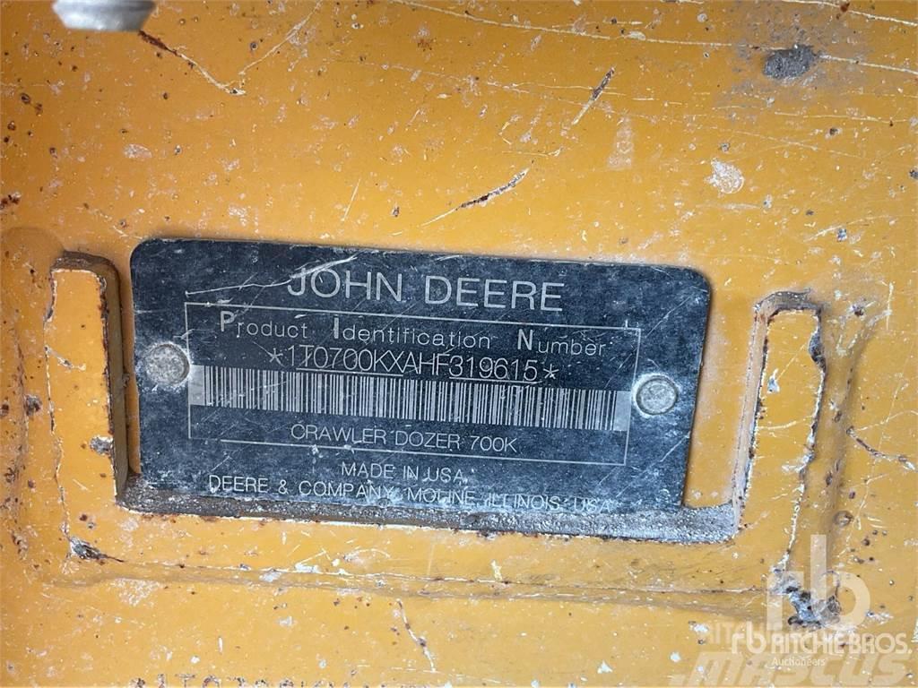John Deere 700K LGP Pásové dozéry