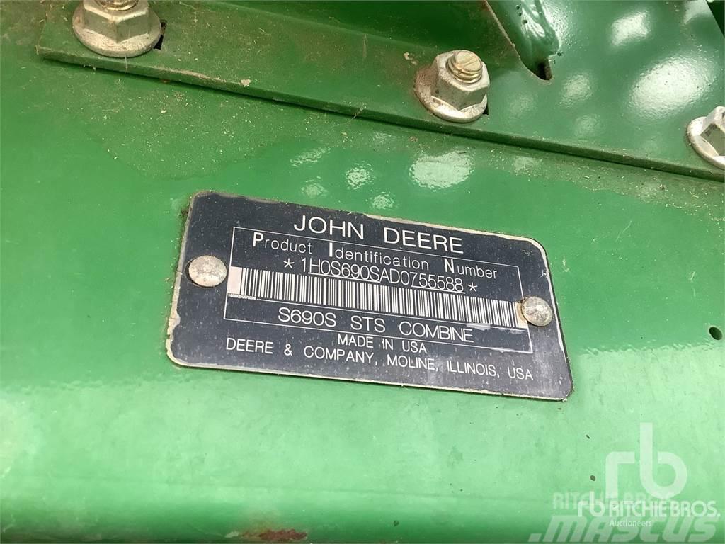 John Deere S690 Kombinované zberacie stroje
