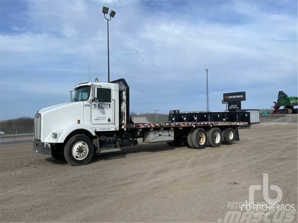 Kenworth T-800 Plošinové nákladné automobily/nákladné automobily so sklápacími bočnicami