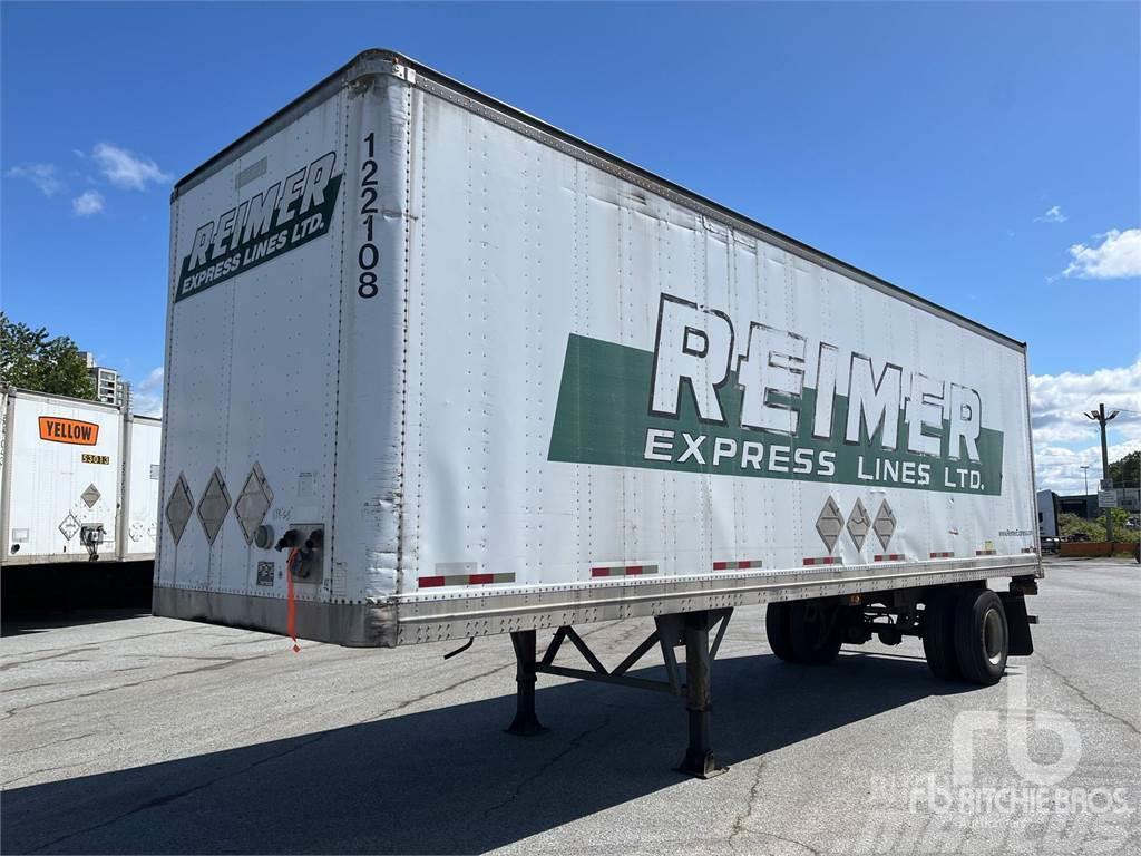Manac 32 ft x 102 in S/A Box body semi-trailers
