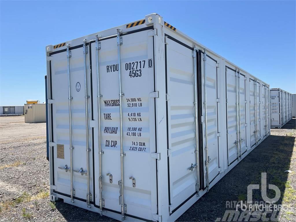  QDJQ 40 ft High Cube Multi-Door (Unused) Obytné kontajnery