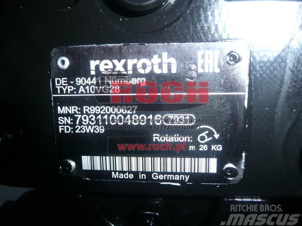 Rexroth A10VG28 BOMAG 05800944 Hydraulika
