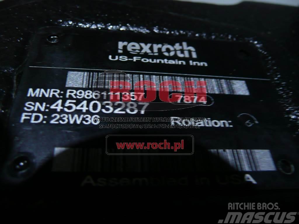 Rexroth A10VNO85 CAT 398-7480 Hydraulika