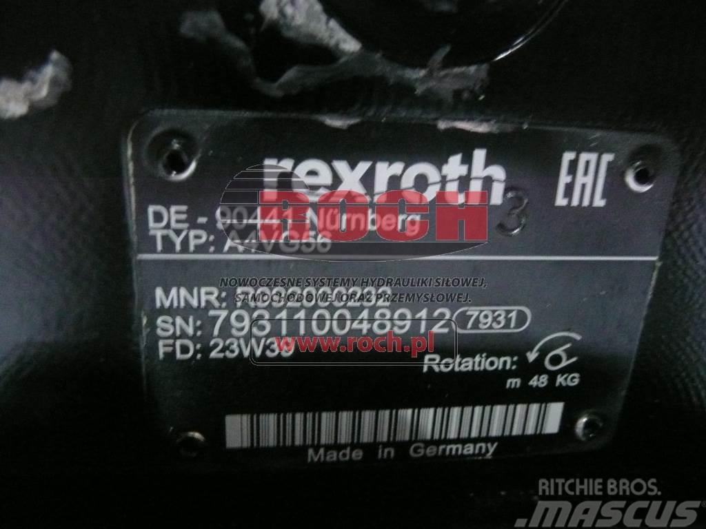 Rexroth A4VG56 - LIEBHERR 10030434 2079960 Hydraulika