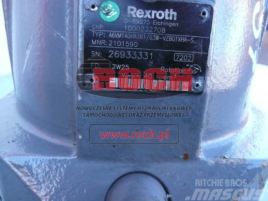 Rexroth A6VM140HA1R1/63W-VZB01XHA-S 101590 1000232708 Motory