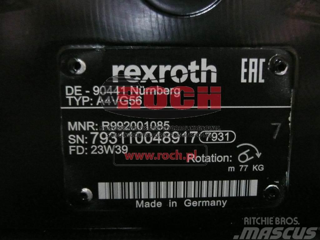 Rexroth AA4VG56 CAT 196-8429 Hydraulika