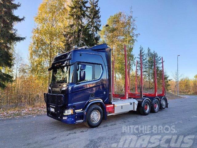 Scania R 730 B8x4*4NB, Korko 1,99% Nákladné vozidlá na prepravu dreva