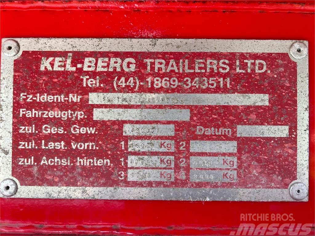 Kel-Berg 36m3 alu kasse med plastindlæg Sklápacie návesy