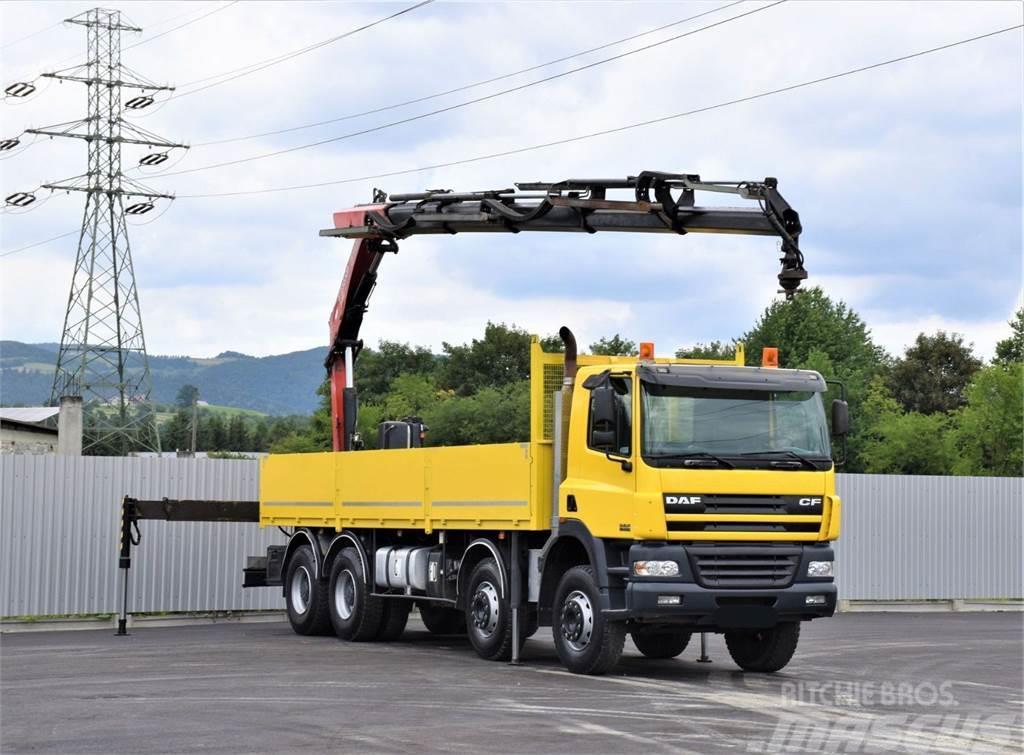 DAF CF 85.430 Plošinové nákladné automobily/nákladné automobily so sklápacími bočnicami
