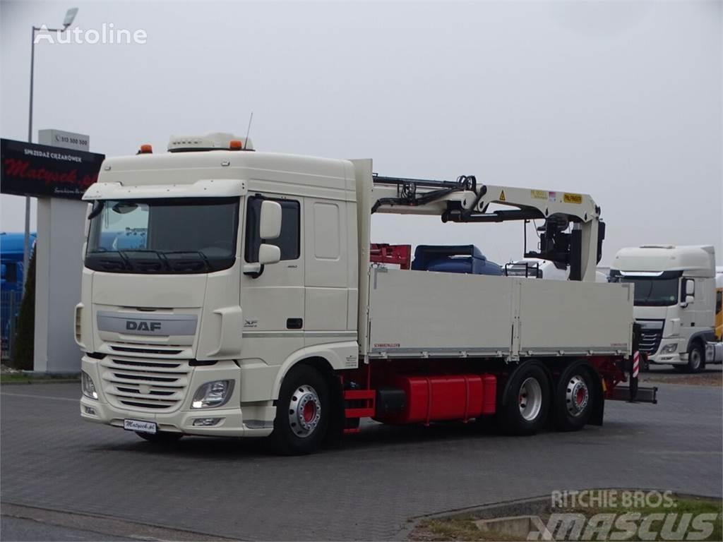 DAF XF 460 Plošinové nákladné automobily/nákladné automobily so sklápacími bočnicami