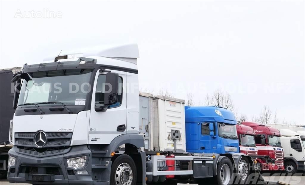 Mercedes-Benz Actros 2540 6x2 BDF Container truck + tail lift Podvozky a zavesenie kolies