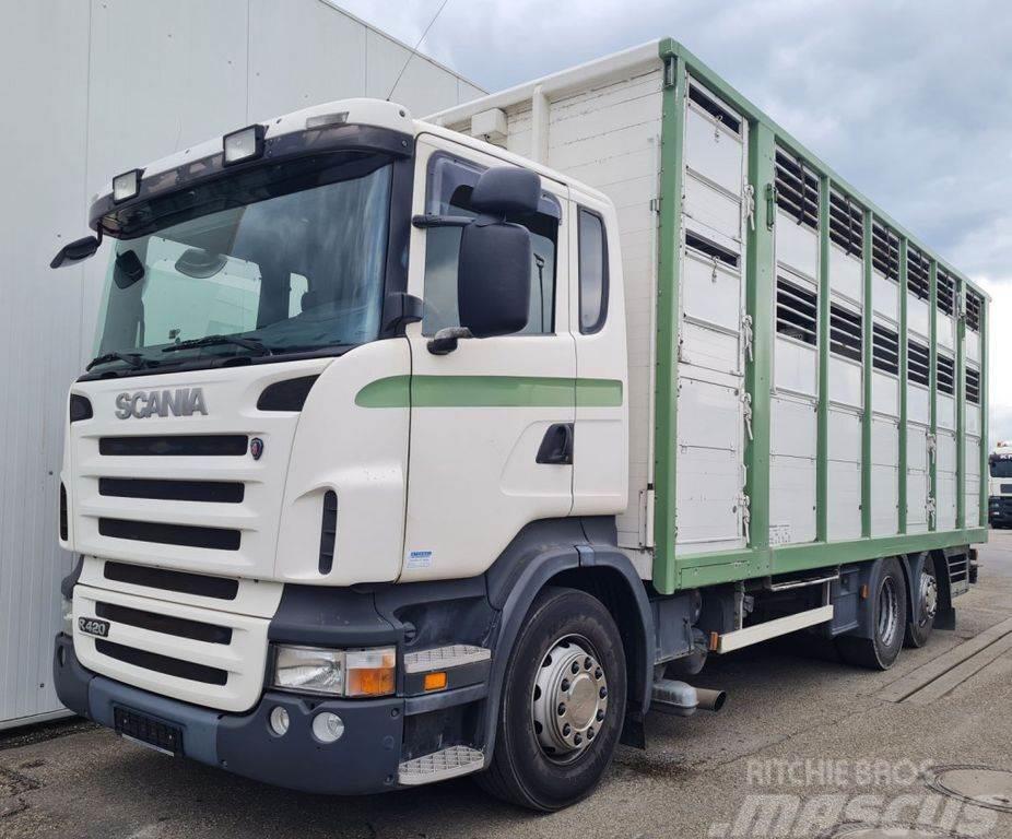 Scania R 420 LB Nákladné automobily na prepravu zvierat