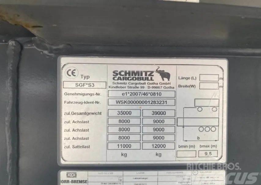 Schmitz Cargobull SKI 24 SL 9.6 Sklápacie návesy