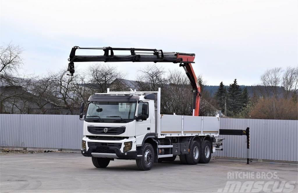 Volvo FMX 380 Plošinové nákladné automobily/nákladné automobily so sklápacími bočnicami