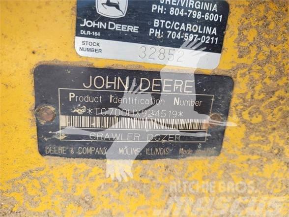 John Deere 700H LGP Pásové dozéry