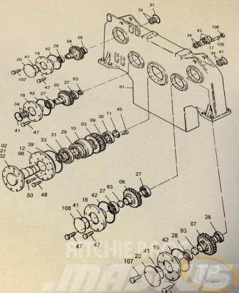 Demag 60471340 Pumpenverteilergetriebe Ďalšie komponenty