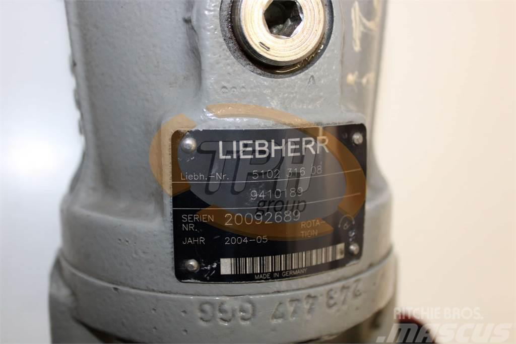 Liebherr 510231608 Hydraulik Motor A2FM32/61W-VAB010 Ďalšie komponenty