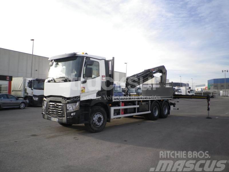 Renault C460.26 Plošinové nákladné automobily/nákladné automobily so sklápacími bočnicami