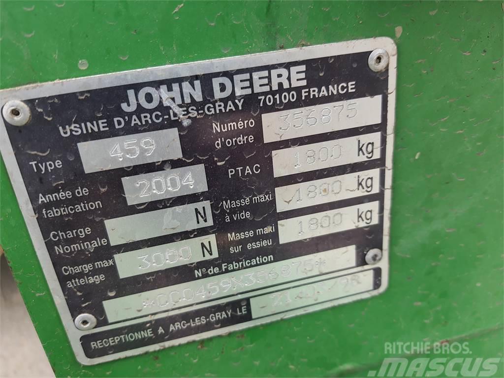 John Deere 459 Lisy na hranaté balíky