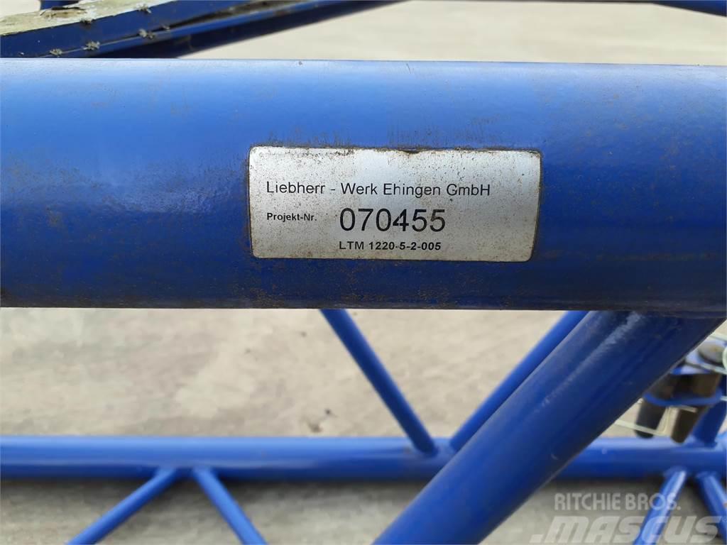 Liebherr LTM 1220-5.1 Jib extension 7m Diely a zariadenia žeriavov