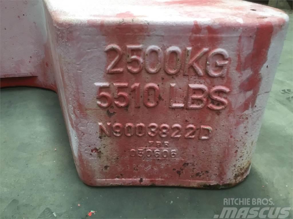 Terex AC 35 counterweight 2,5 ton Diely a zariadenia žeriavov