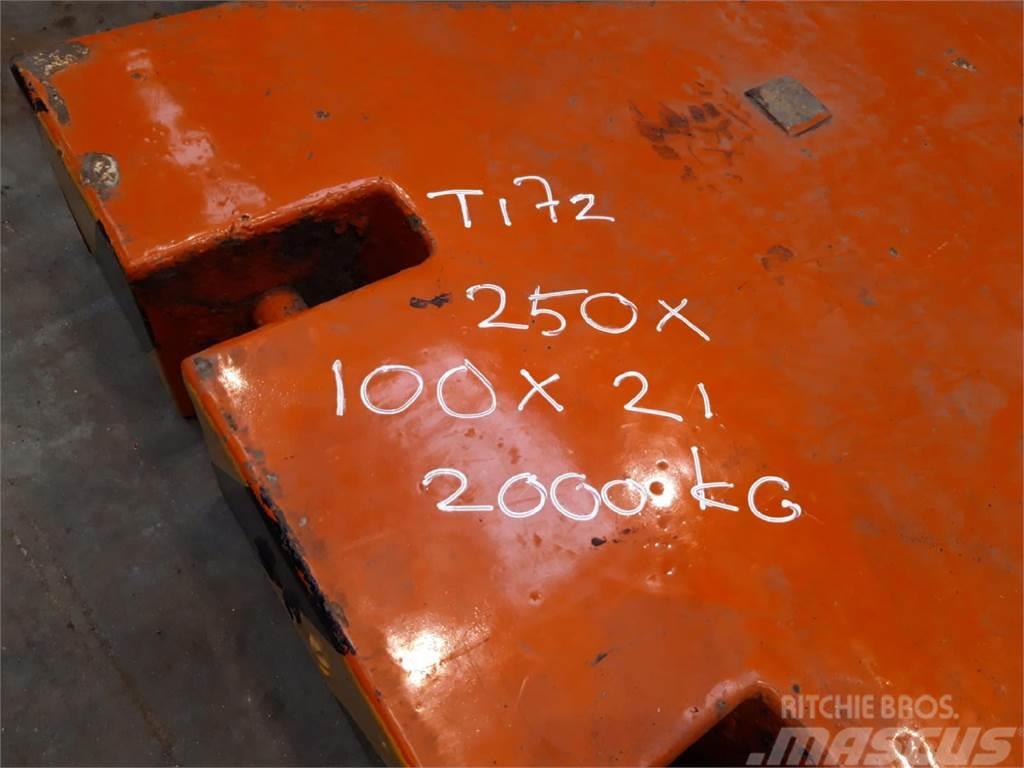 Terex Demag Demag AC 155 counterweight 2,0 ton Diely a zariadenia žeriavov