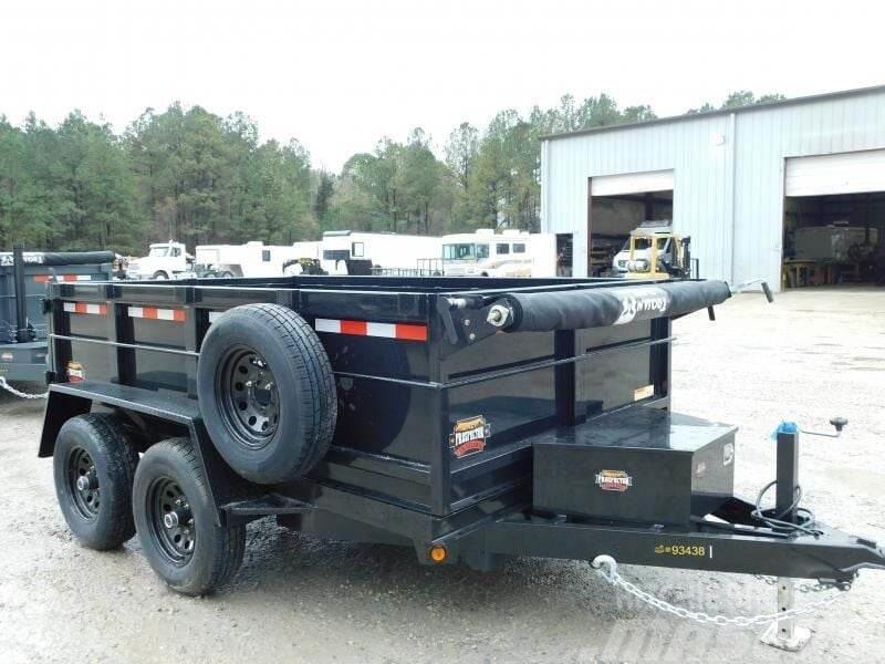  Covered Wagon Trailers Prospector 6x10 with Tarp Iné