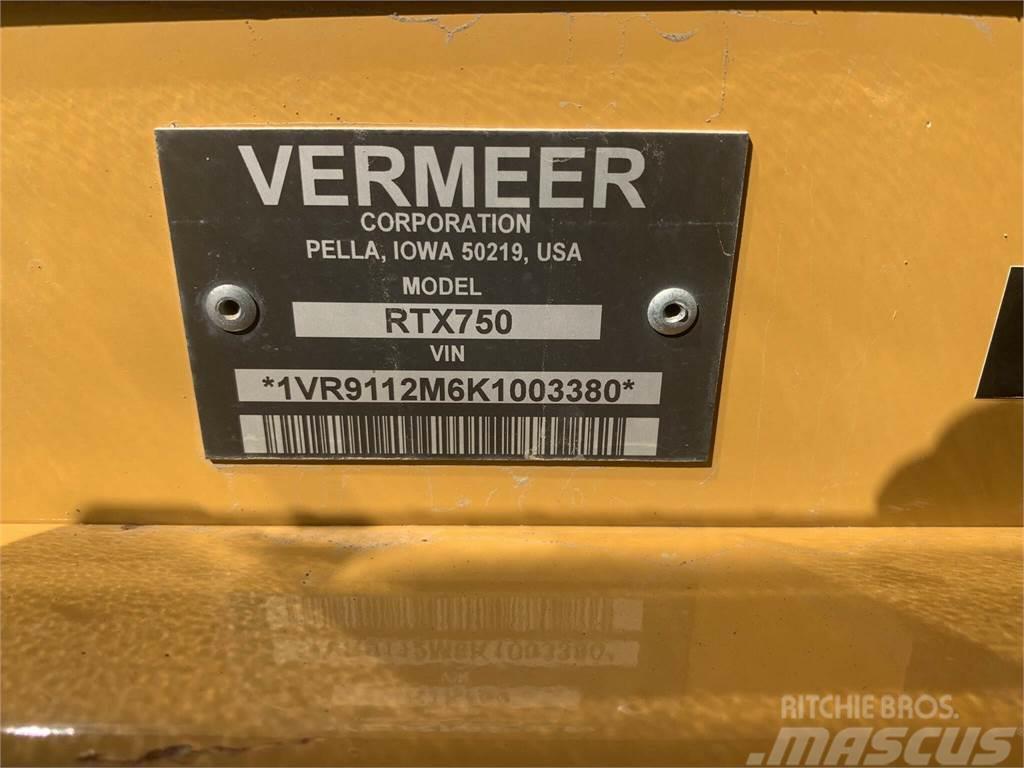 Vermeer RTX750 Rýhovače