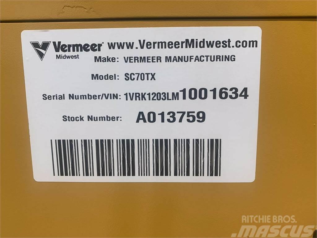 Vermeer SC70TX Frézy na pne